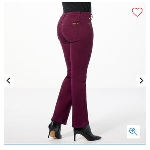 IMAN Global Chic Perfect Fit 360 Jeans with Gold Accents